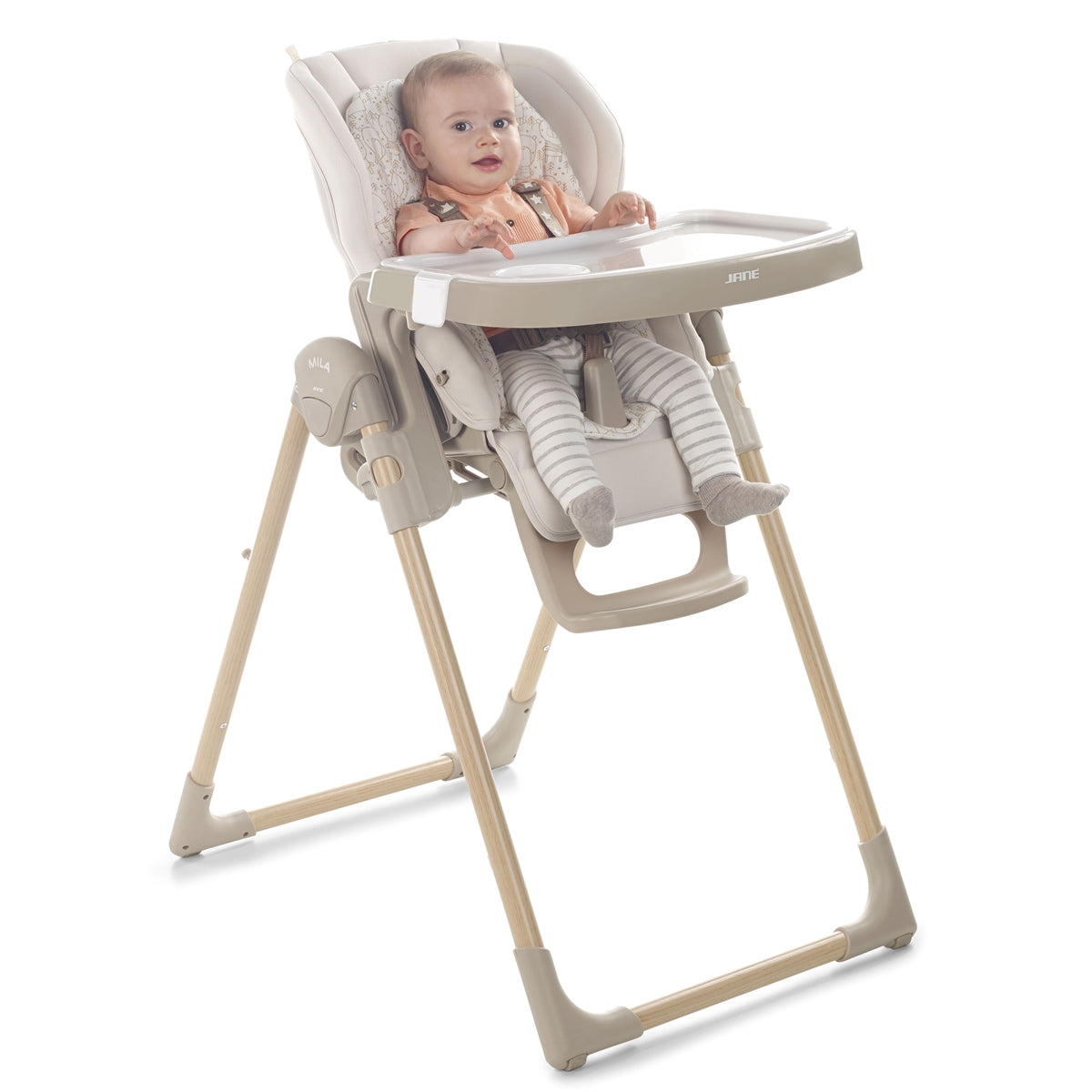 Jane Mila Leatherette Highchair, 0-3 years