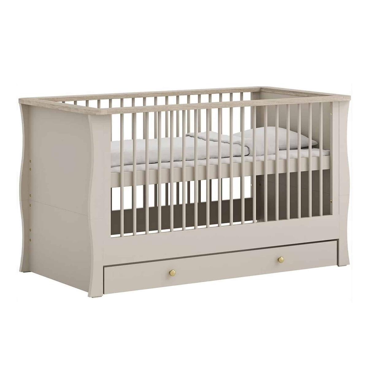 Celeste 2-Piece Nursery Furniture Set – Cashmere/Grey Ash