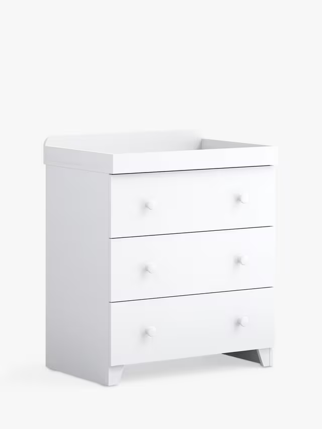 Classic 2-Piece Nursery Furniture Set – White
