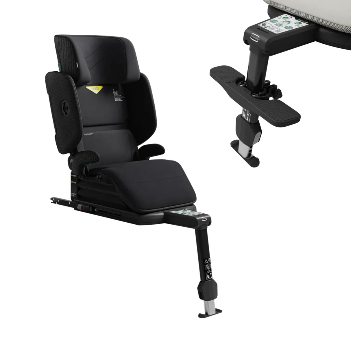Axkid UP - Storm Black with Footrest