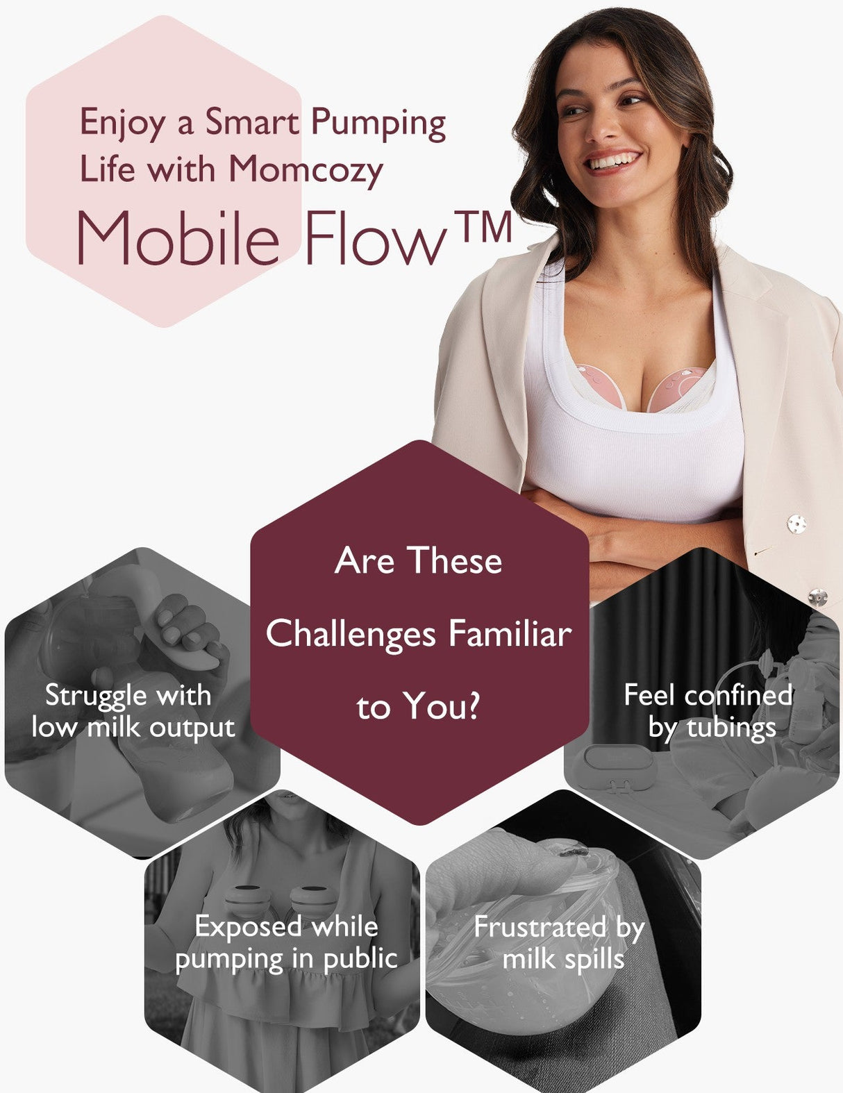 Momcozy M9 Mobile single Breast Pump