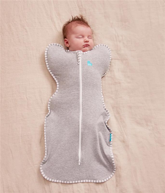 Love To Dream Swaddle Up Medium (13-19lbs) 1.0TOG Grey cotton