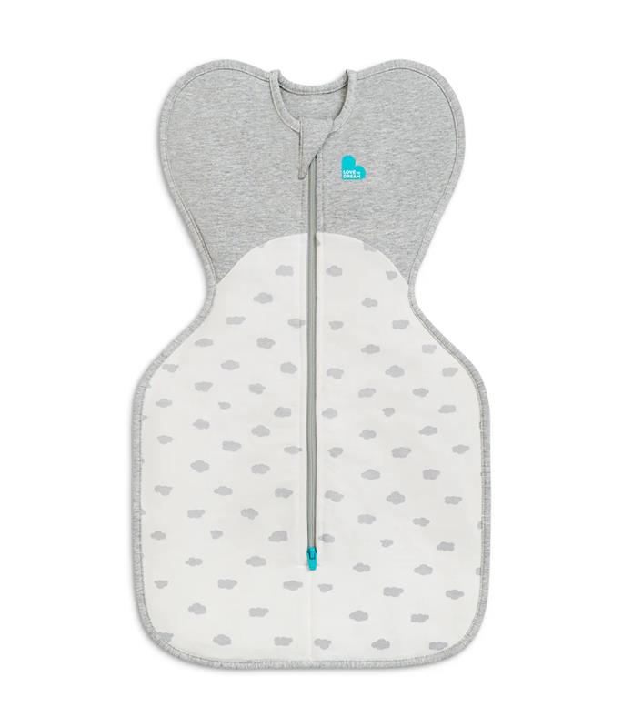 Love To Dream Swaddle Up Newborn (5-8.5lbs) 1.5TOG White Mini Cloud