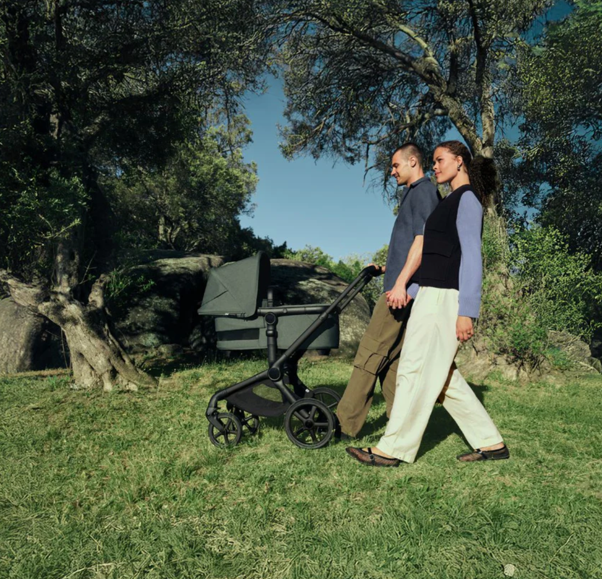 Bugaboo Fox 5 Renew Complete Black/Forest Green