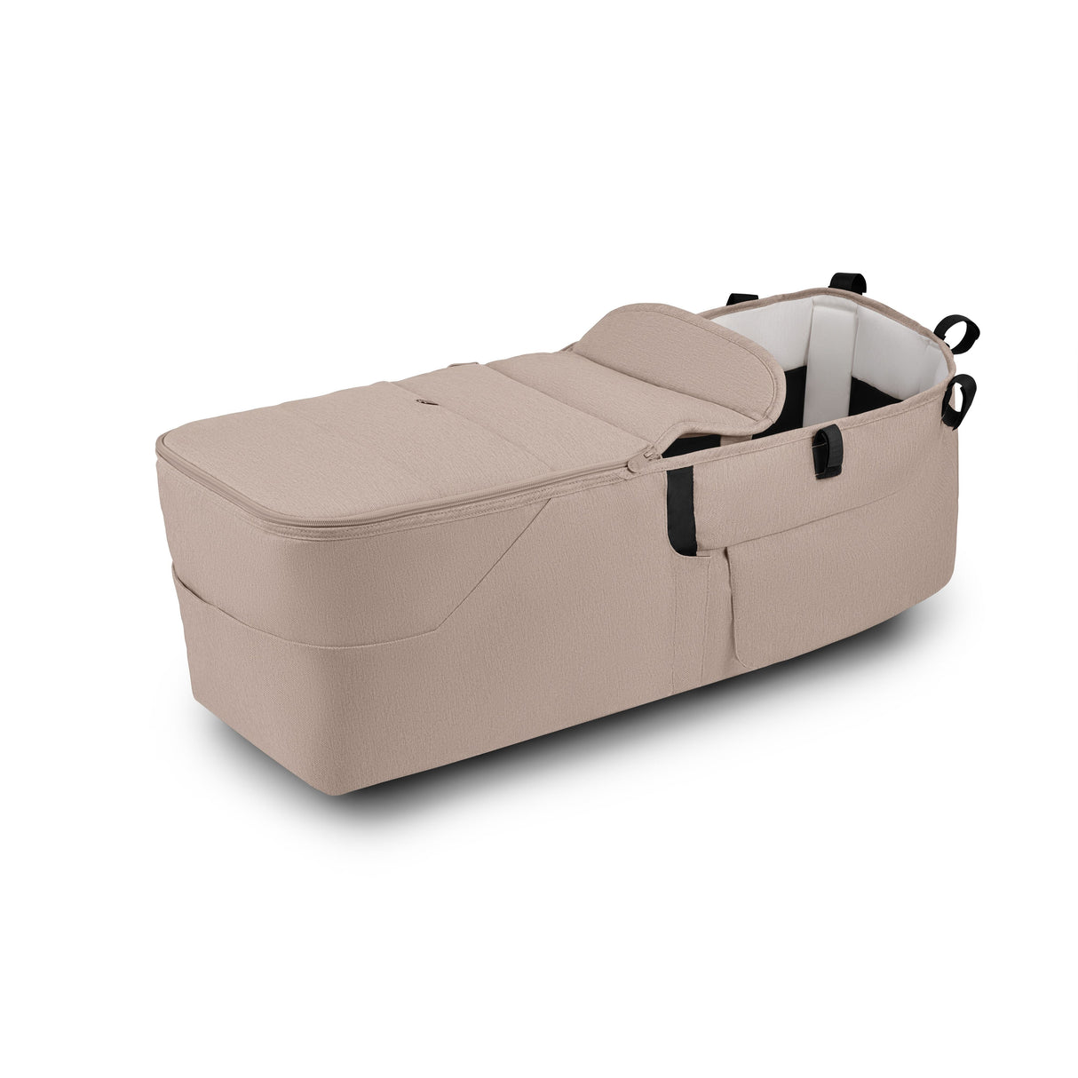 Bugaboo Donkey 6 twin bassinet fabric complete Desert Taupe melange