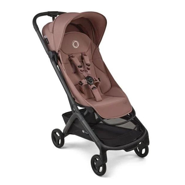 Bugaboo Butterfly 2 Compact Travel Stroller One-Second Fold, Dusty Pink