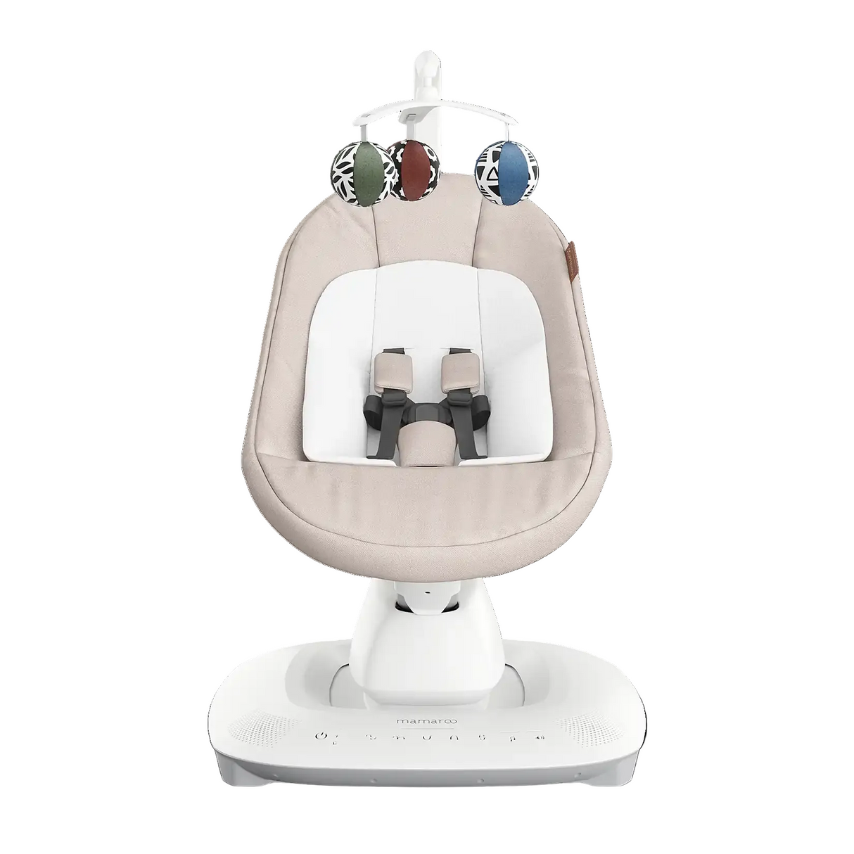 Uppababy Mamaroo Smart swing - Charlie - Sand Melange