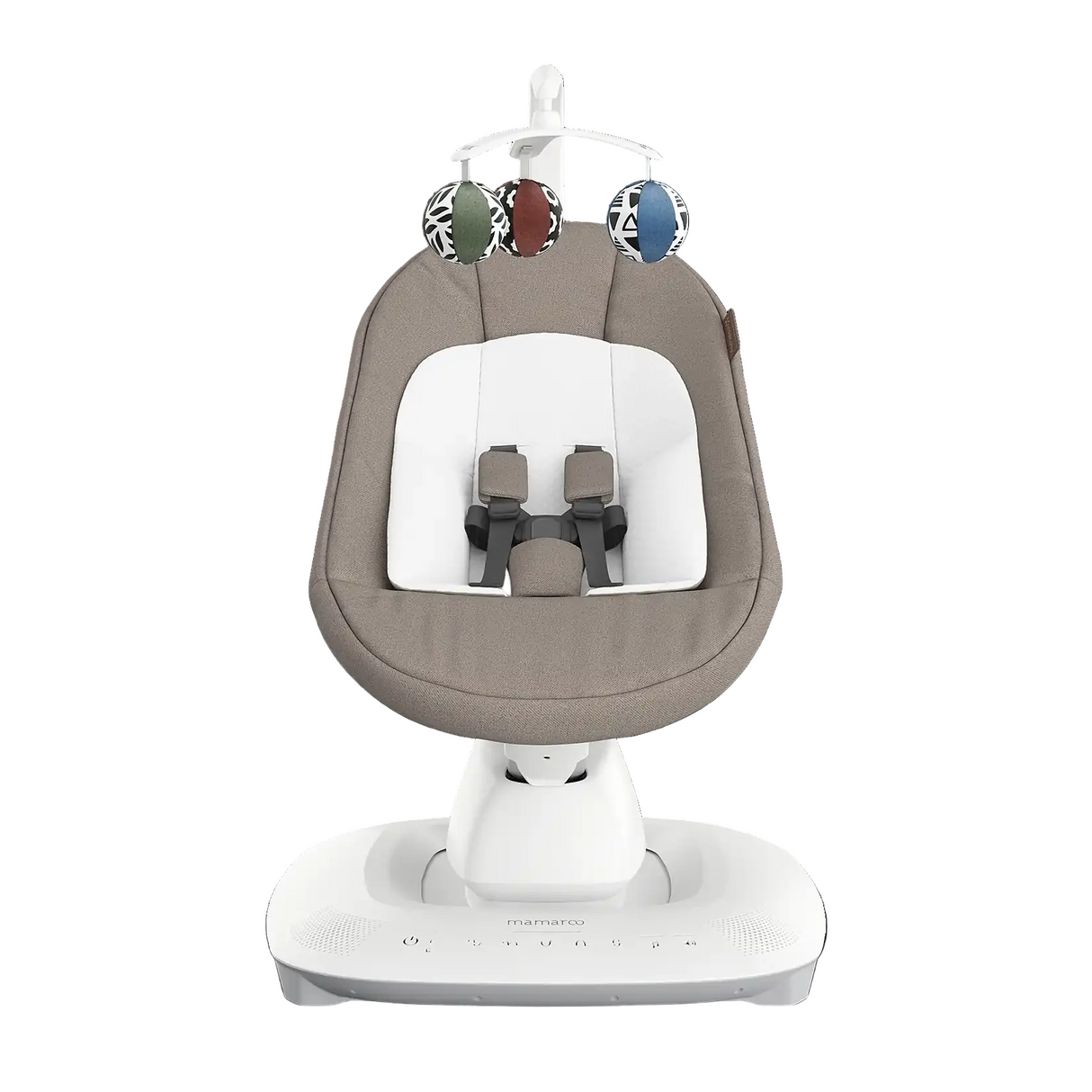 Uppababy Mamaroo Smart swing - Wells - Dark Taupe Melange
