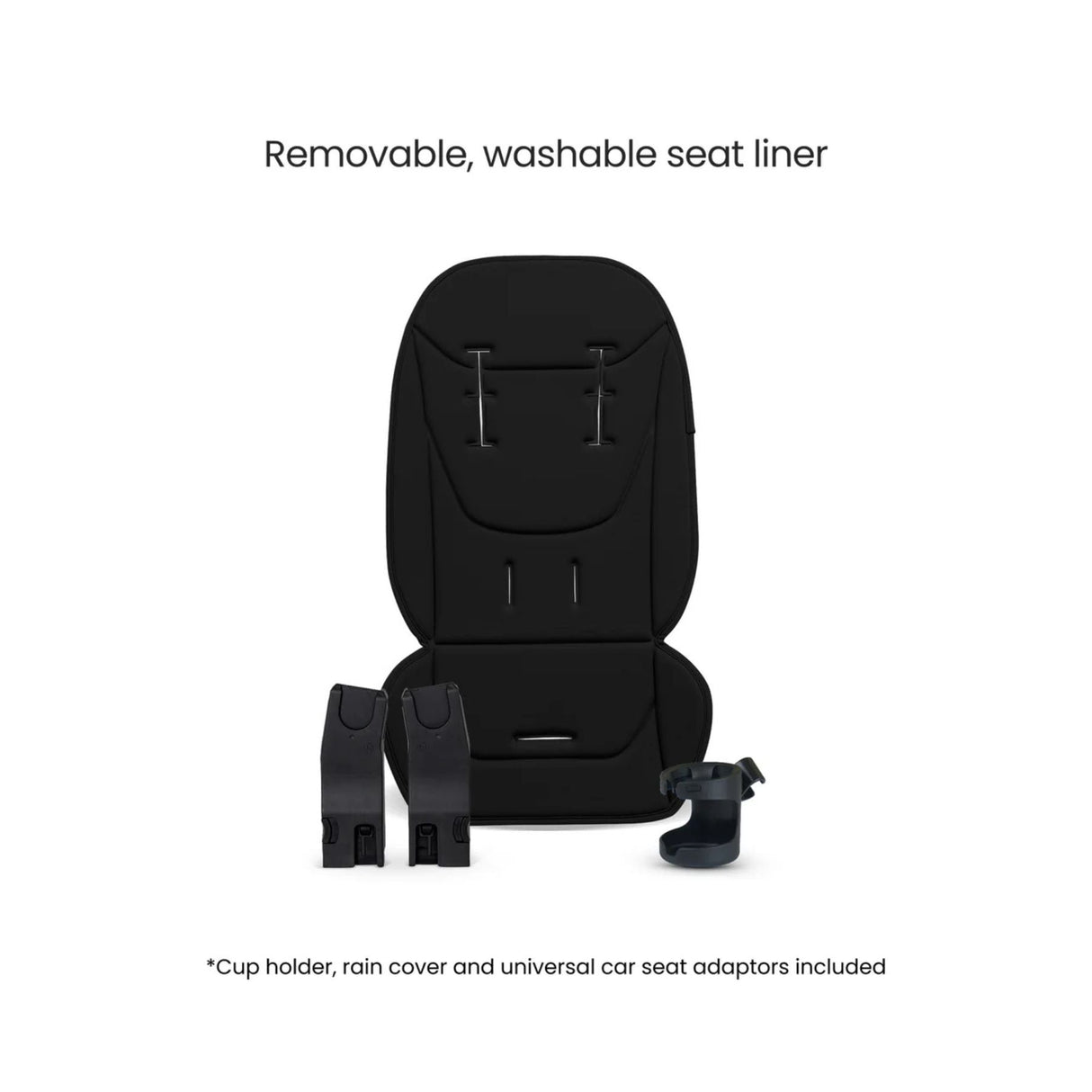 Silver Cross Breez Ultimate 360 Travel System Bundle, Onyx