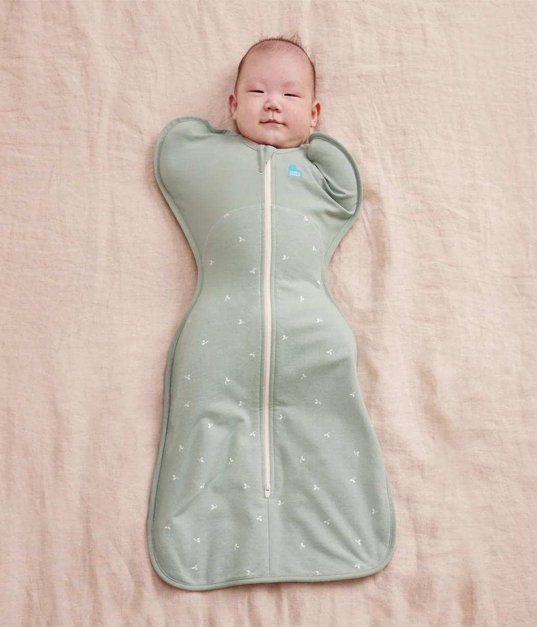 Love To Dream Swaddle Up Small (8-13lbs) 1.5TOG Fleece Twigs Olive