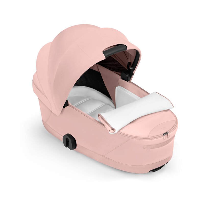 Cybex Priam Style Foldable Carry Cot Peach Pink/light pink