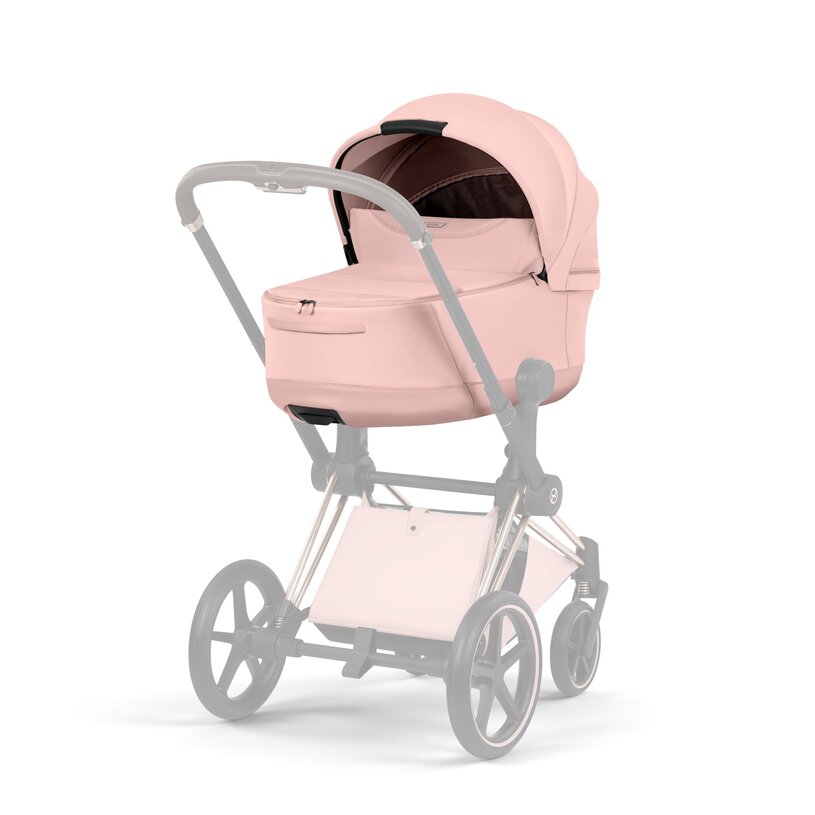 Cybex Priam Style Foldable Carry Cot Peach Pink/light pink