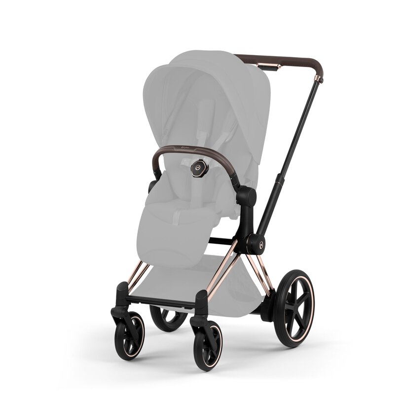 Cybex ePriam Style Frame incl. Seat Hardpart Rosegold/rosegold