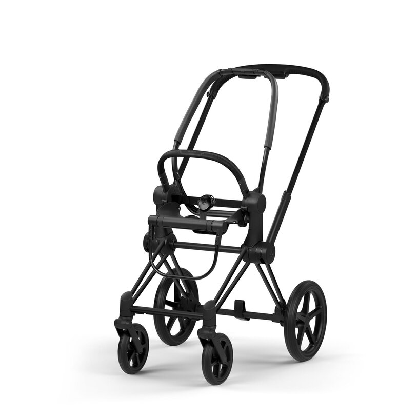 Cybex Priam Style Frame incl. Seat Hardpart Matt Black/black