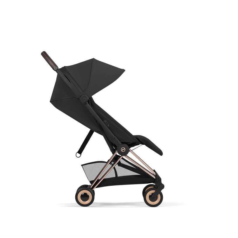 Cybex Coya Comfort Rosegold Sepia Black/black