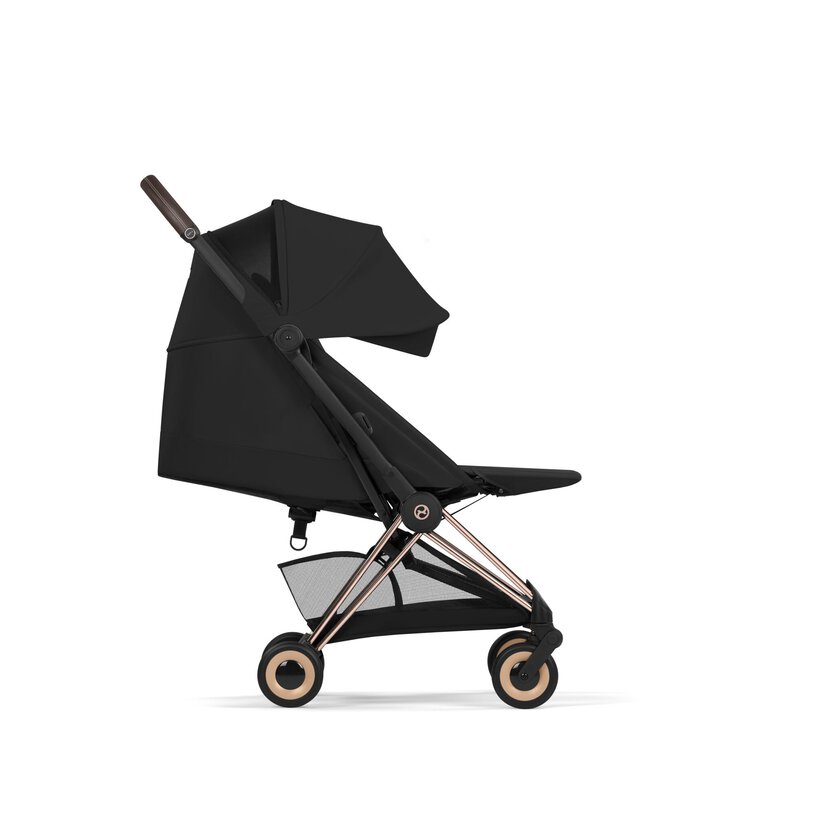 Cybex Coya Comfort Rosegold Sepia Black/black