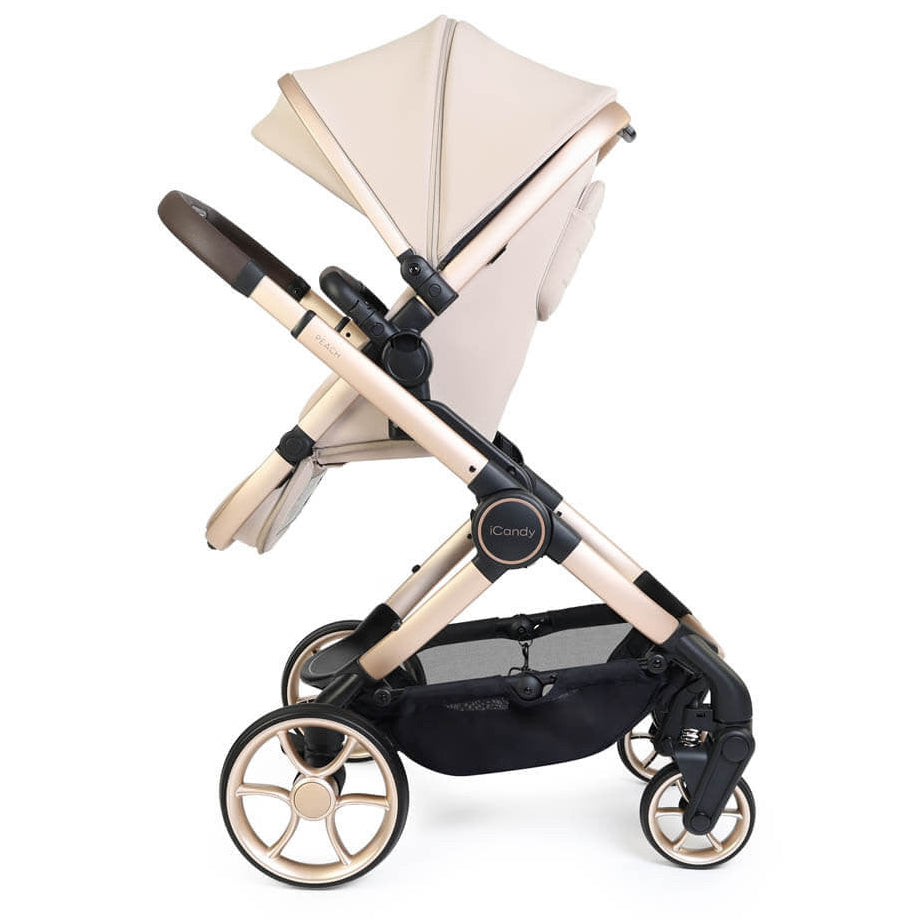 iCandy Peach 8 Complete Pushchair & Carrycot Bundle - Biscotti Edition