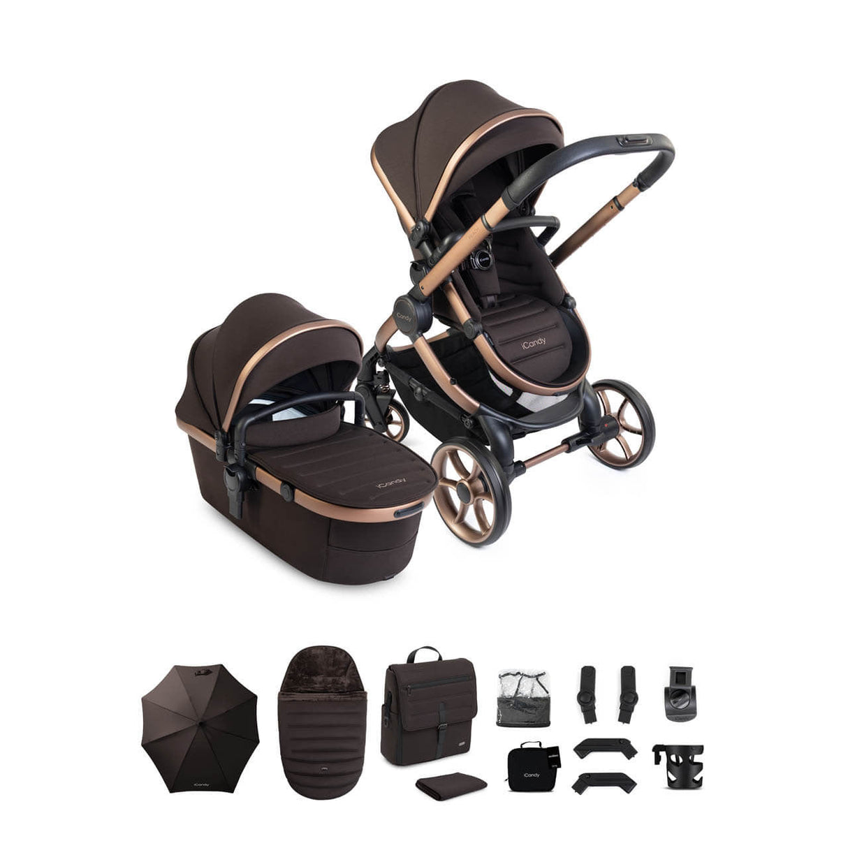 iCandy Peach 8 Complete bundle - Pecan Edition