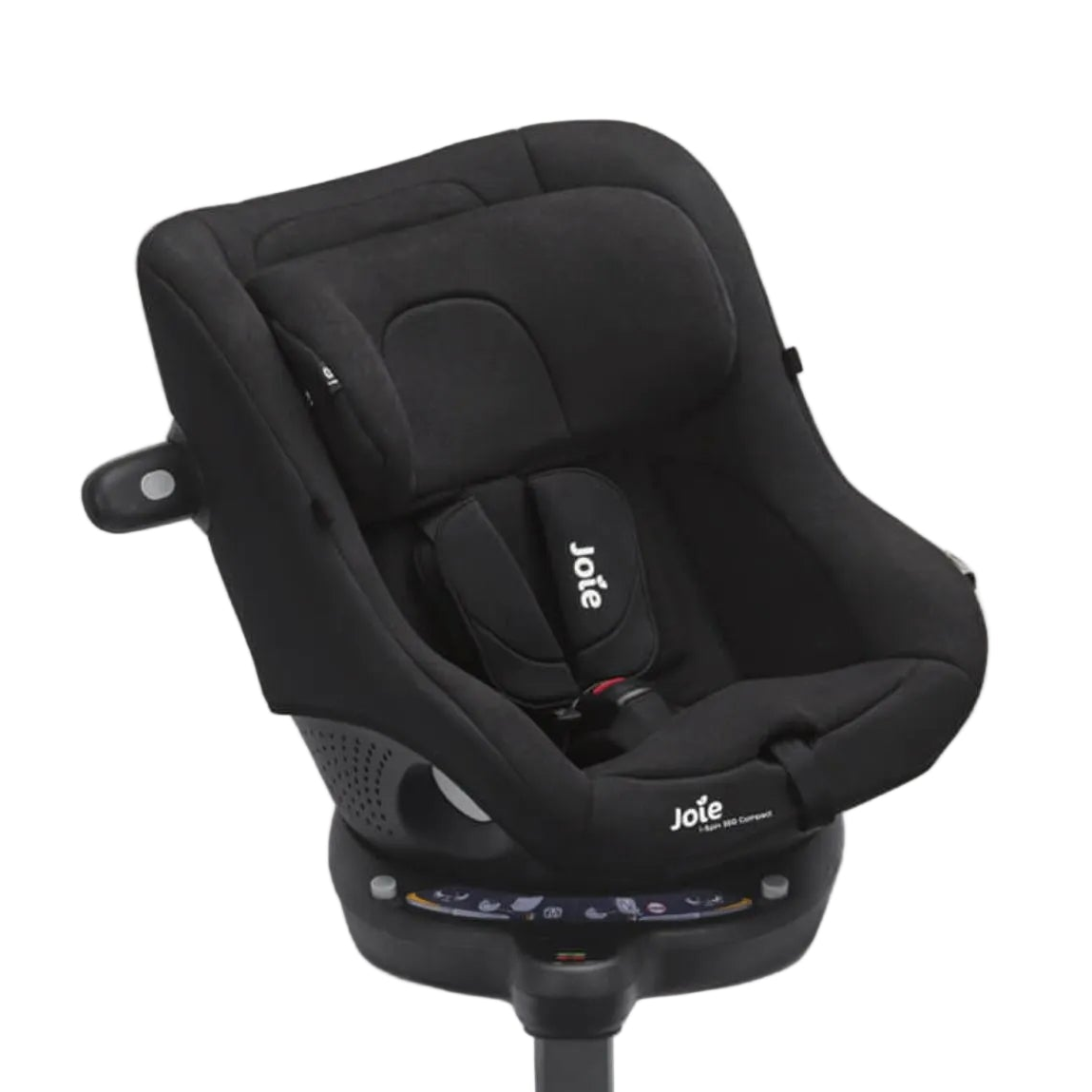 Joie i-Spin 360 Compact i-Size Rotating Car Seat 61–105cm, Raven