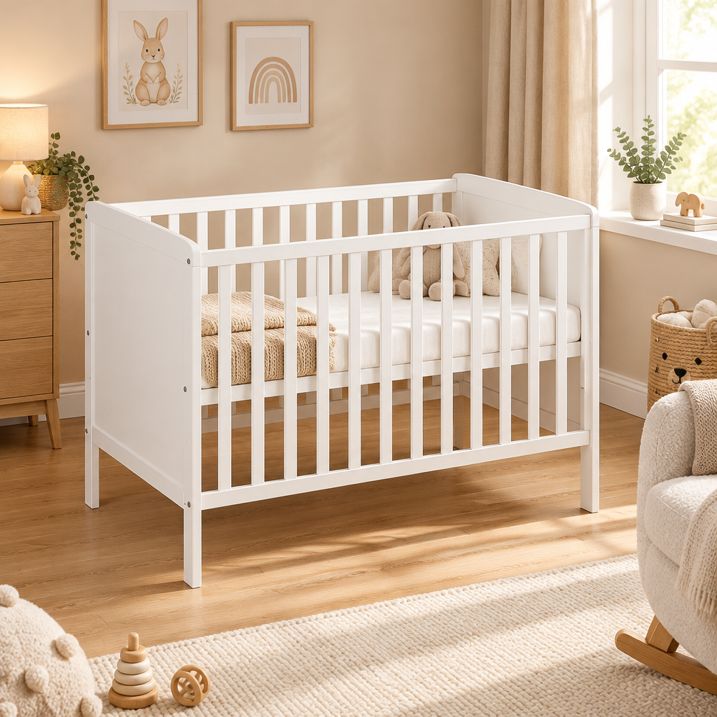 Sophia Cot White