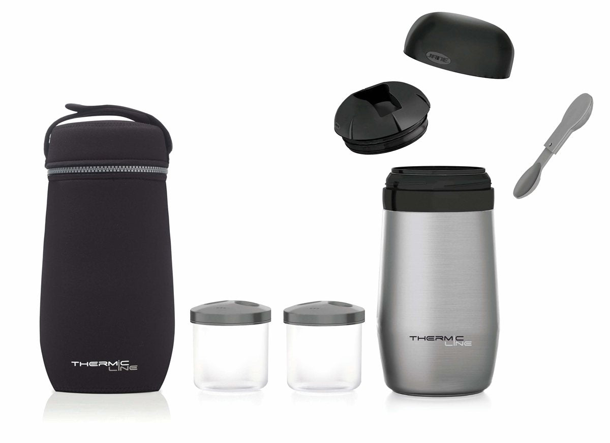 Jane Stainless Steel Thermal Food Flask, 1L