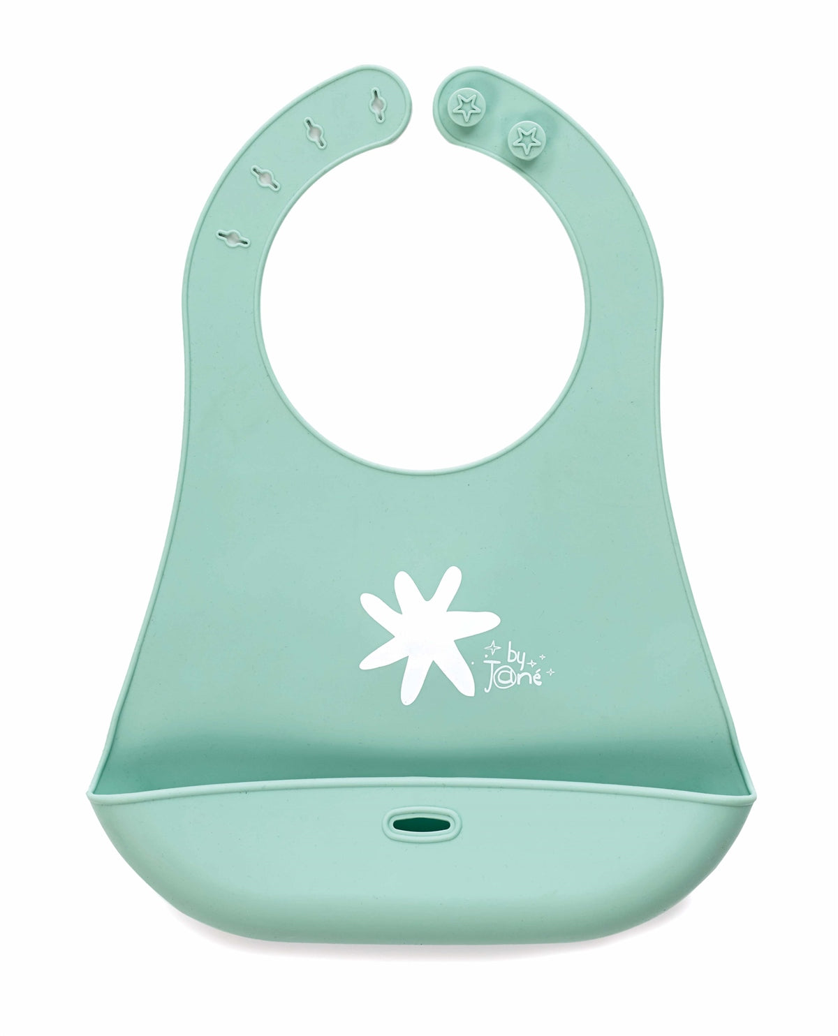 Jané Snap Roll-up Silicone Pelican Baby Bib