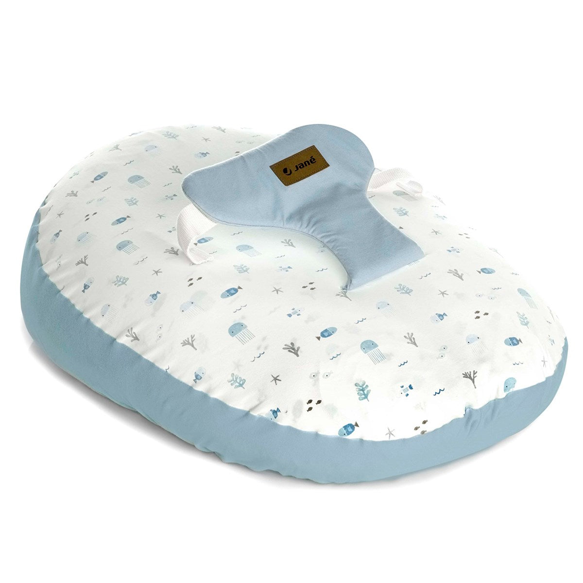 Jane 4in1 Mother Cushion & Baby Hammock, Lazuli Blue