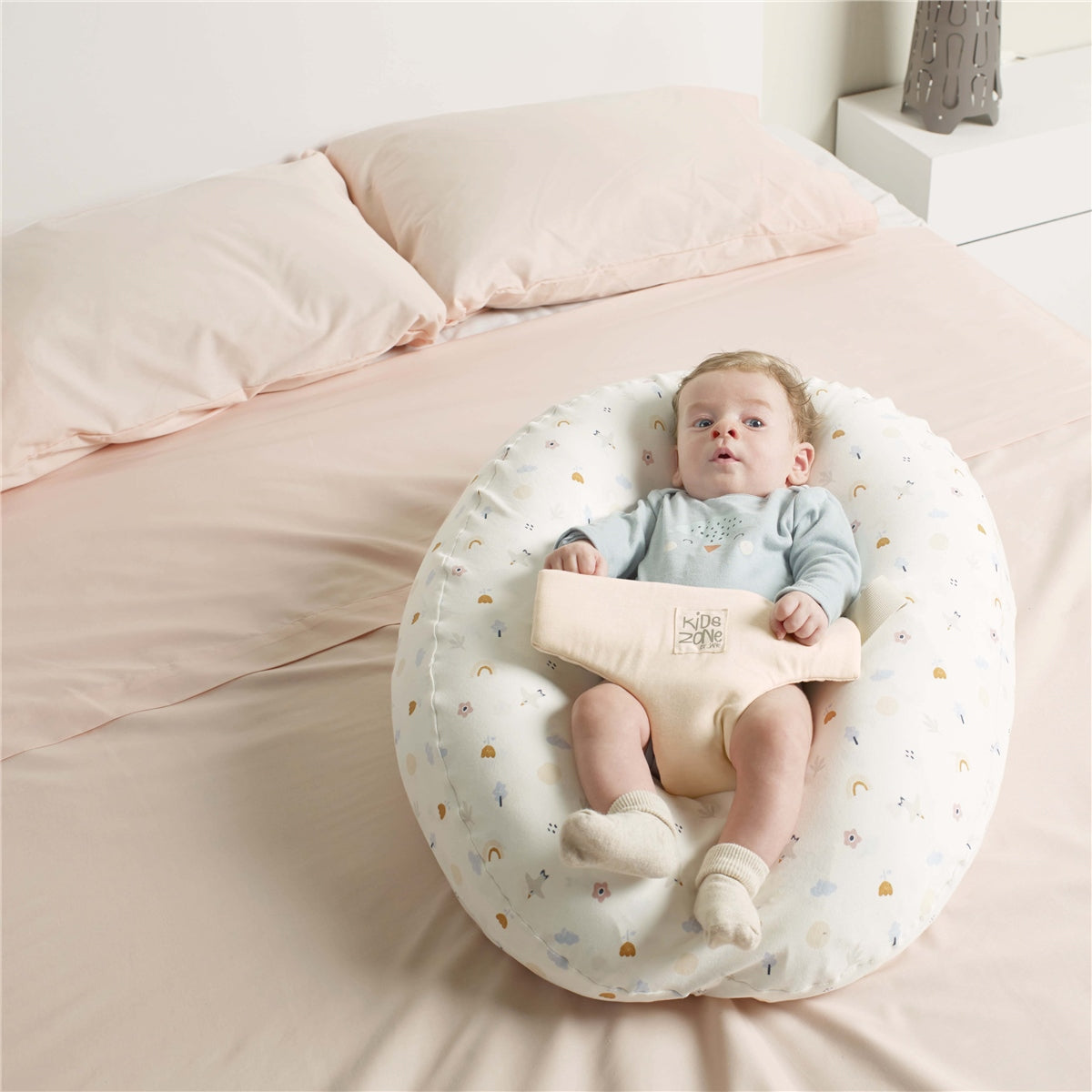 Jane 4in1 Mother Cushion & Baby Hammock, Lazuli Blue
