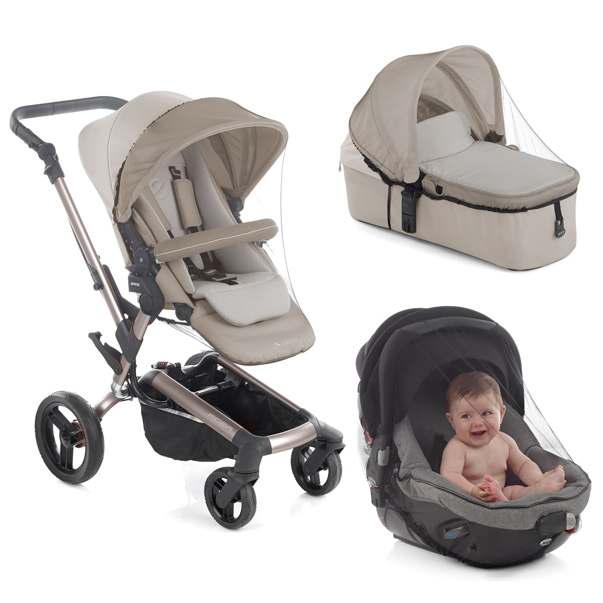 Jane Universal Insect Net - Pram, Carrycot & Car Seat