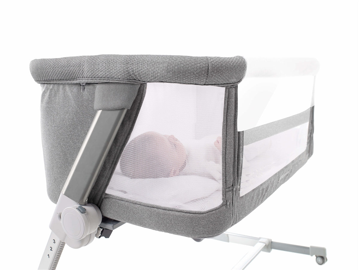 Jane Baby Side Crib + 4 Piece Bedding set