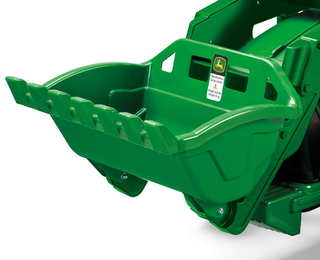 Peg Perego John Deere Ground Loader 12V Tractor with Scoop, 3+ years