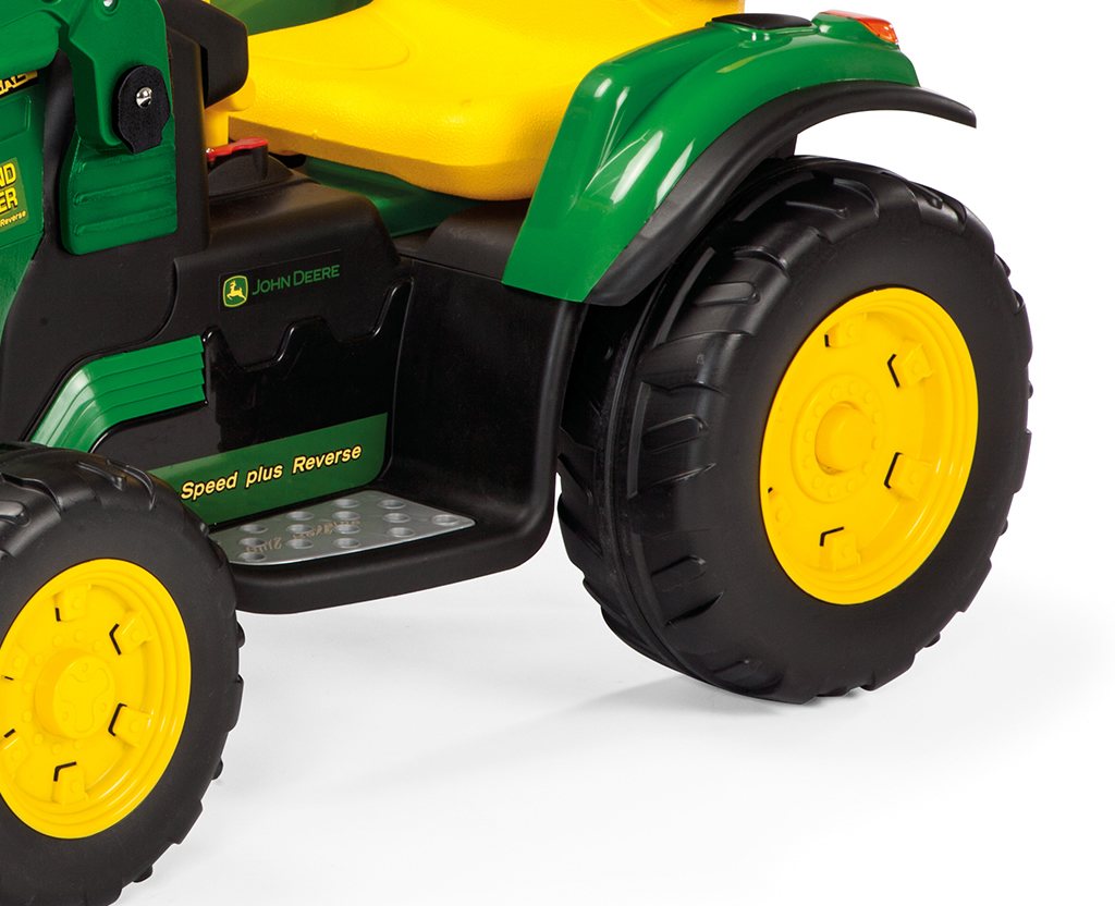 Peg Perego John Deere Ground Loader 12V Tractor with Scoop, 3+ years