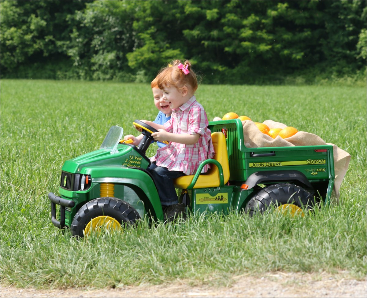 Peg Perego John Deere HPX Gator 12 Volt Tractor, 3+ years