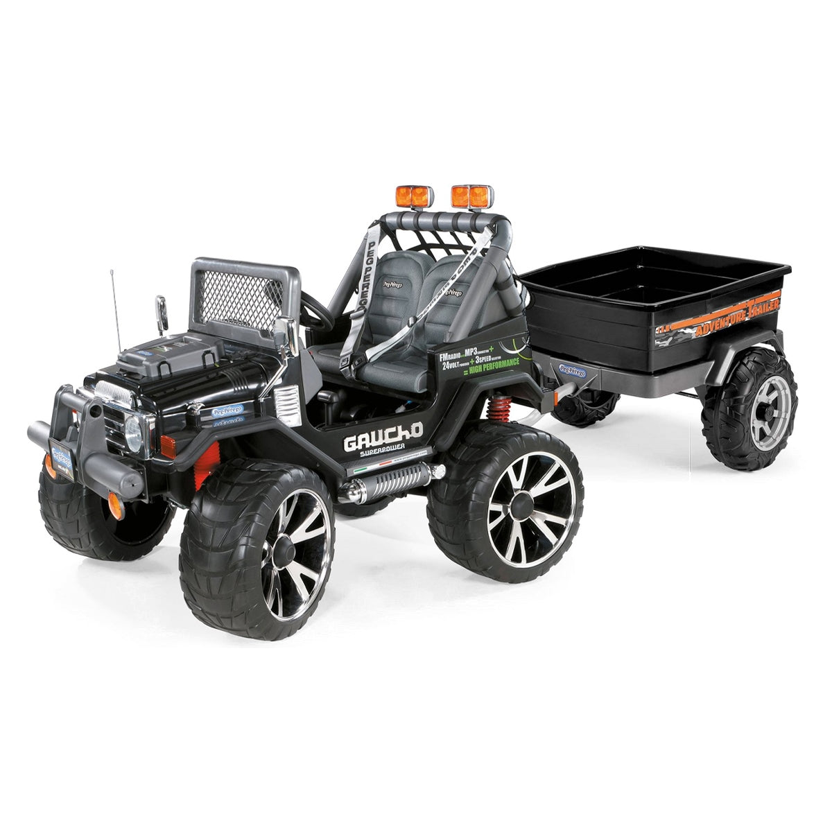 Peg Perego Gaucho Superpower 24 Volt 2 Seater Jeep