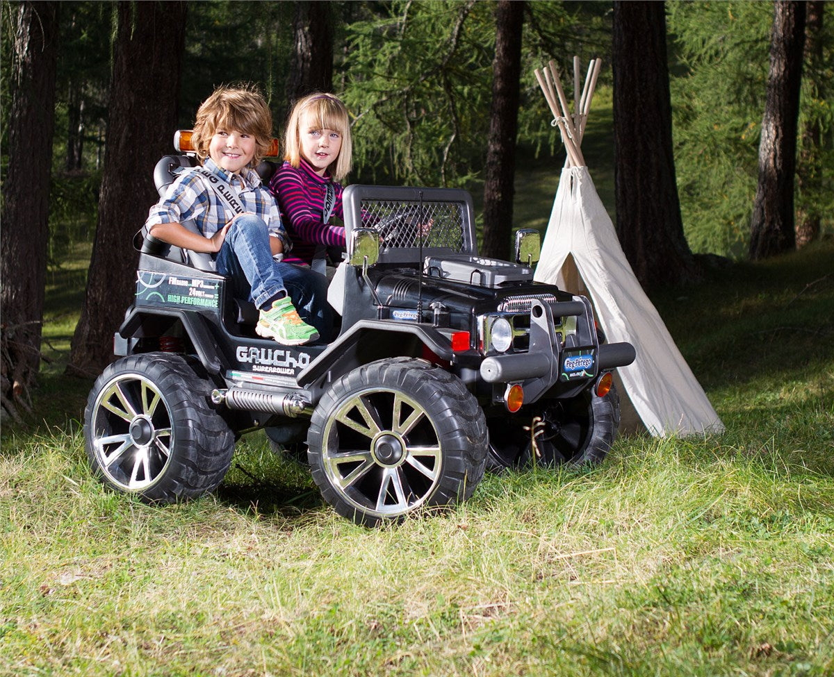 Peg Perego Gaucho Superpower 24 Volt 2 Seater Jeep