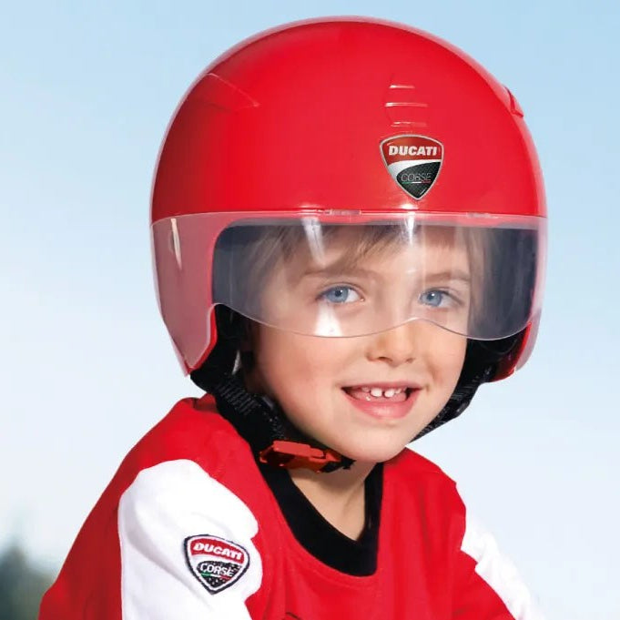 Peg Perego Casco Ducati Kids Ride-On Vehicle Safety Helmet