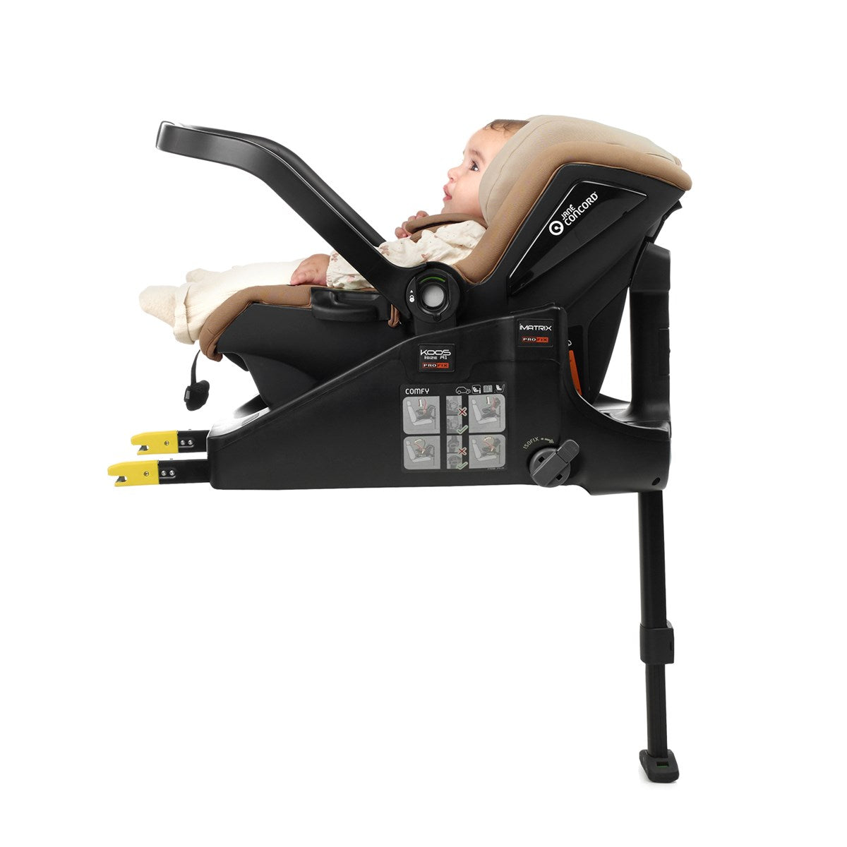 Jane Koos iSize R1, 40-83 cm, 0-18 months Baby Car Seat