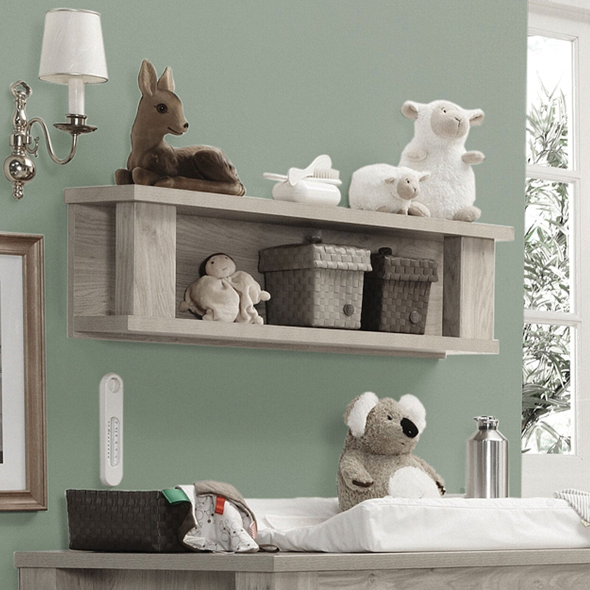 Babystyle Bordeaux Storage Shelf, Ash