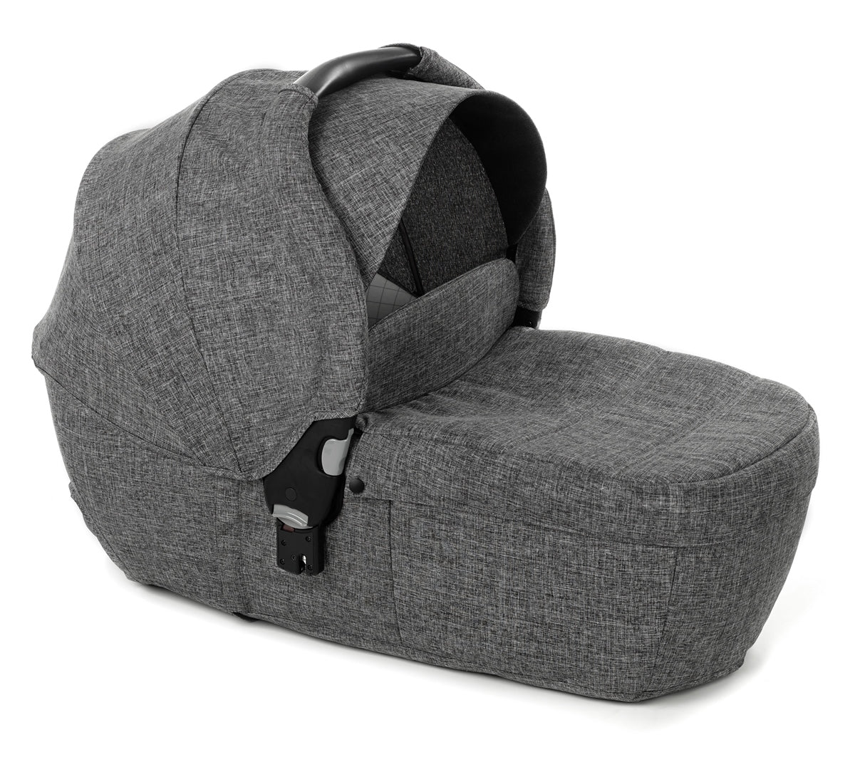 Jané Crosswalk-R All-Terrain Travel System with Carrycot & Koos iSize R1, Tech Mouse / Black Grey