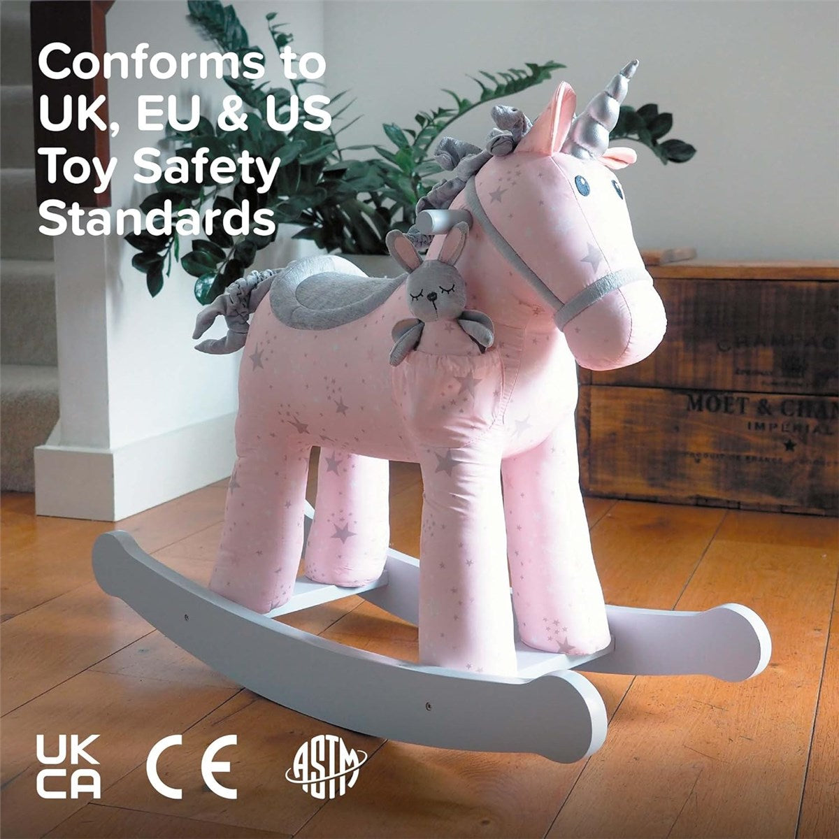 Little Bird Told Me Celeste & Fae Unicorn Rocking Animal