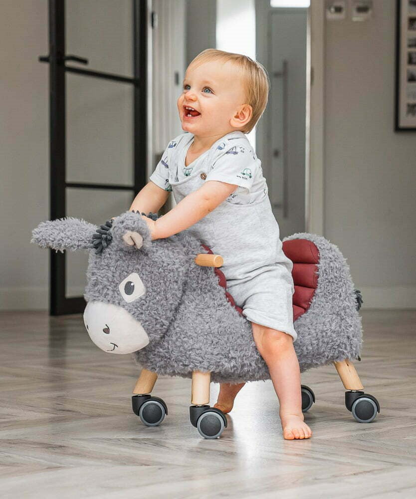 Little Bird Told Me Bojangles Donkey Ride On Toy - 12 Months+