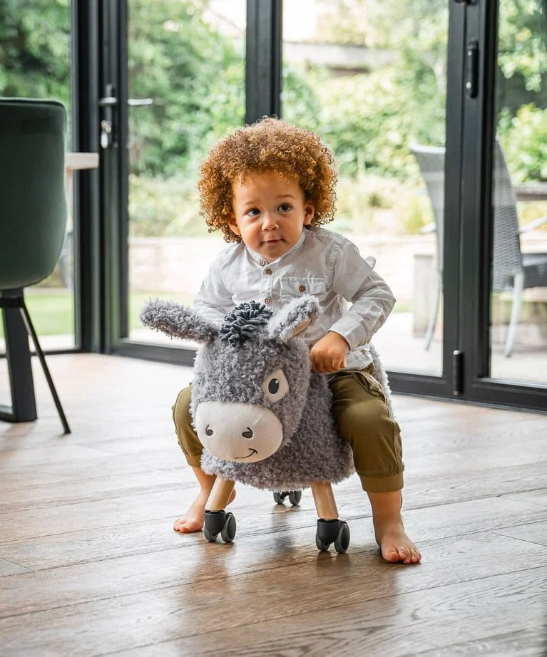 Little Bird Told Me Bojangles Donkey Ride On Toy - 12 Months+