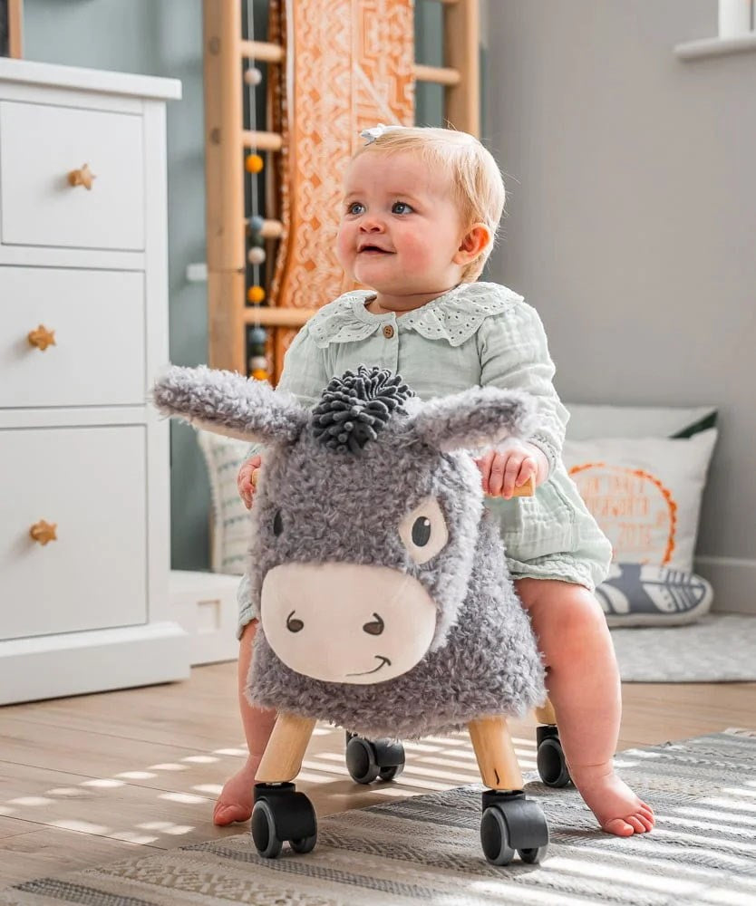 Little Bird Told Me Bojangles Donkey Ride On Toy - 12 Months+