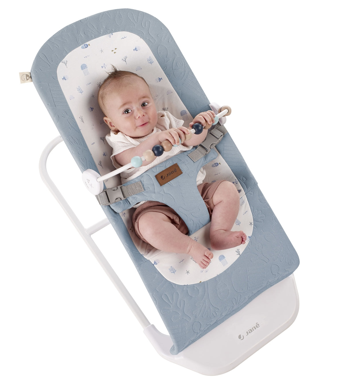 Jane Baluu Baby Hammock Bouncer with Activity Toy Arch, Star