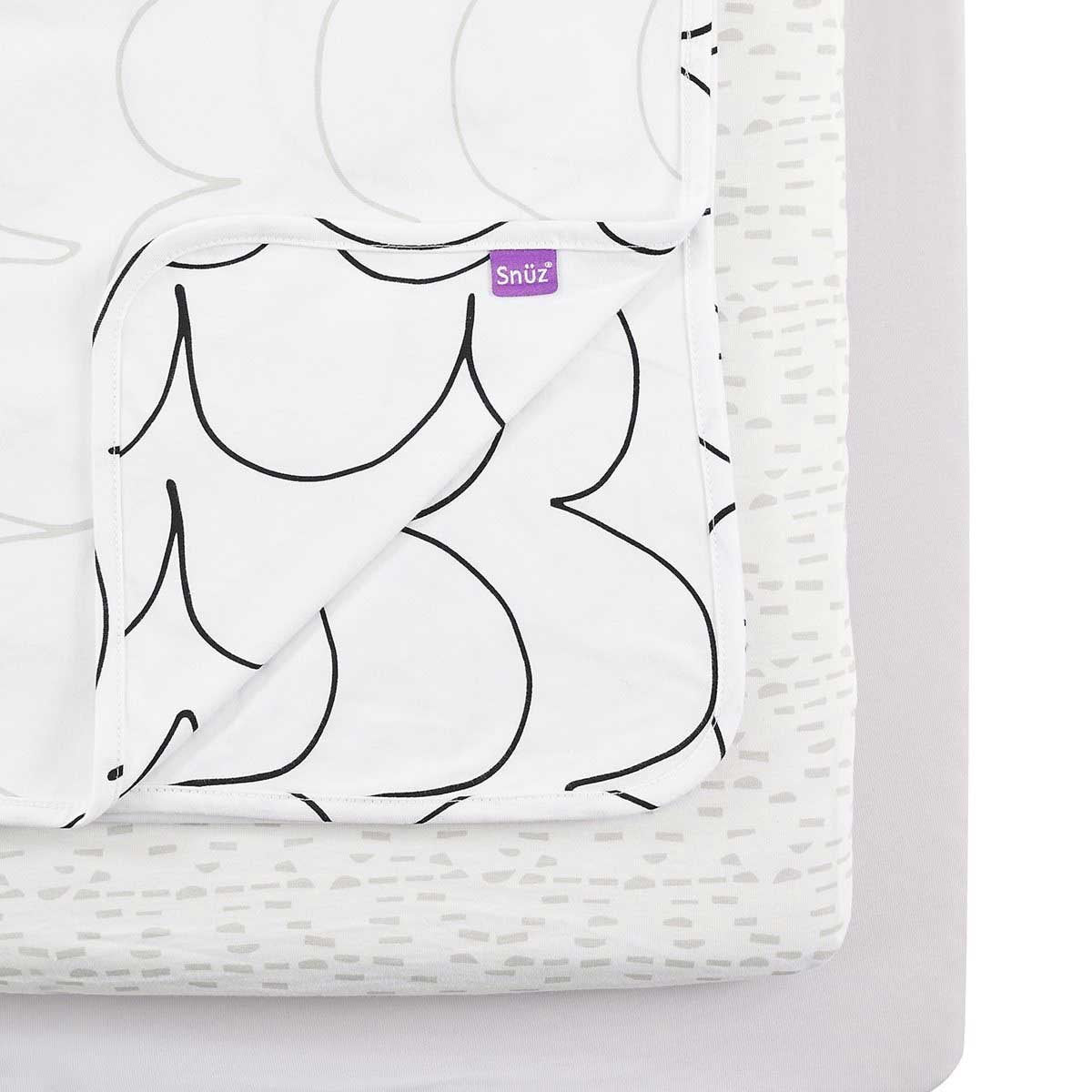 Snuz 3pc. Bedside Crib Bedding Set