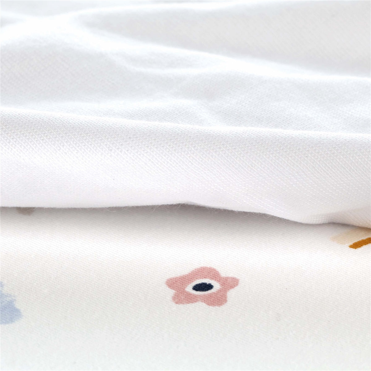 Jane Nature Cot Mattress Cover – 2in1 Fitted Sheet & Waterproof Mattress Protector