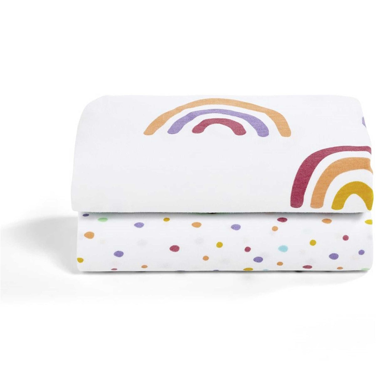 Snuz Bedside Crib 2 Pack Fitted Sheets