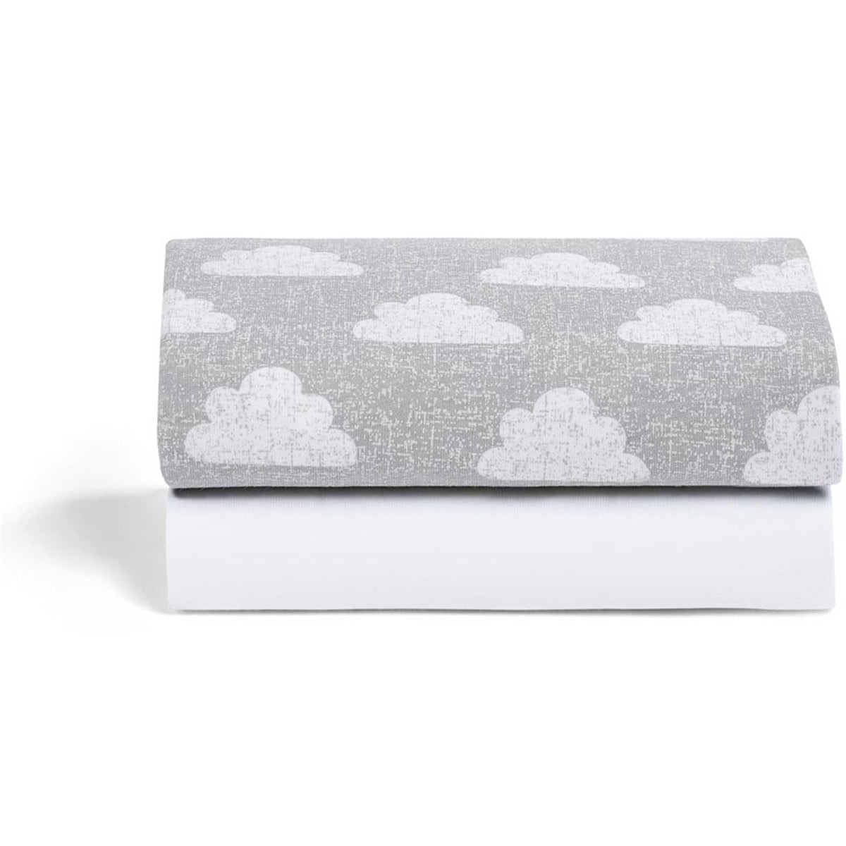 Snuz Bedside Crib 2 Pack Fitted Sheets