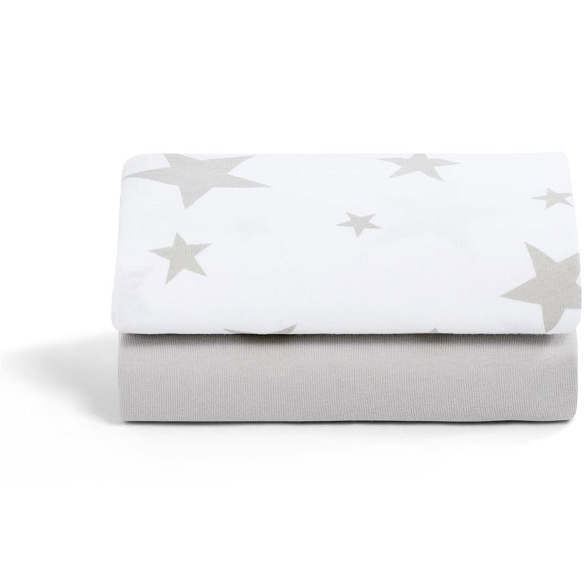 Snuz Bedside Crib 2 Pack Fitted Sheets