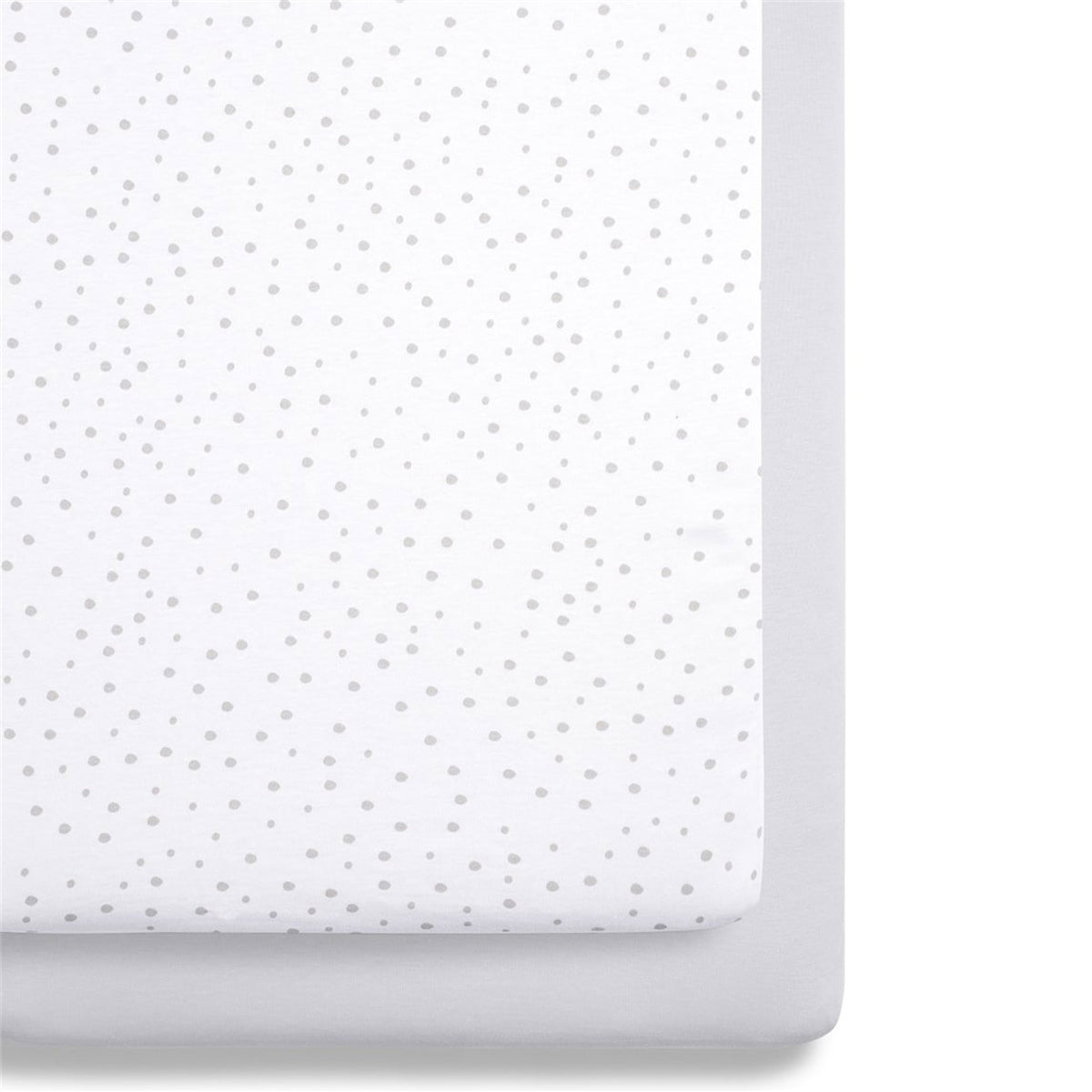 Snuz Bedside Crib 2 Pack Fitted Sheets